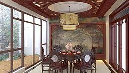 中式餐廳圖片