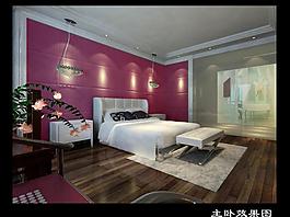 主卧效果图图片