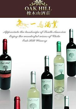 红葡萄酒海报图片