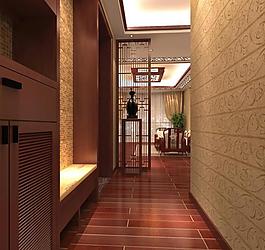 入戶門視角圖片