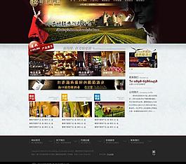 酒網(wǎng)站模板圖片