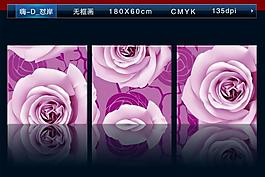 花無框畫圖片