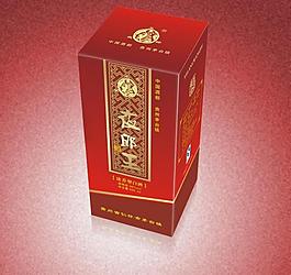 酒包裝（展開圖）圖片