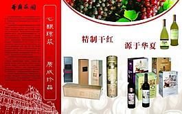 葡萄酒 折頁圖片