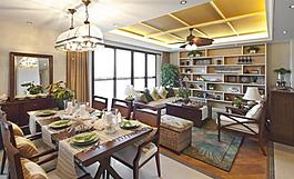 室內(nèi)設(shè)計(jì)樣板間方案實(shí)景照片圖片
