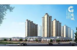 商業區住宅樓效果圖圖片