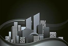城市高樓大廈圖片