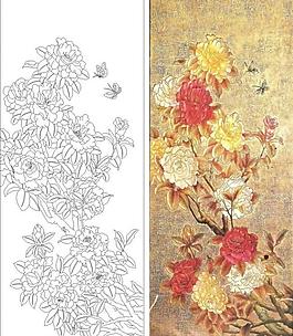 藝術(shù)玻璃矢量圖圖片