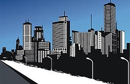 城市夜景圖片