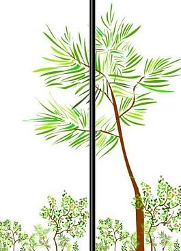 移門花紋圖片