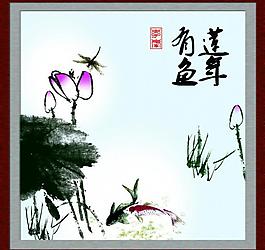中國(guó)風(fēng)裝飾畫(huà)圖片