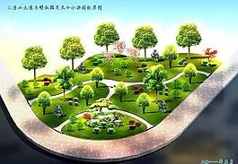 公園景觀效果圖圖片