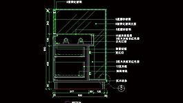 cad之化妝道具店面布置圖片