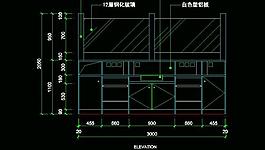 cad之吧臺收銀臺服務(wù)臺設(shè)計圖片