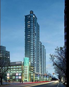 辦公樓建筑效果圖圖片