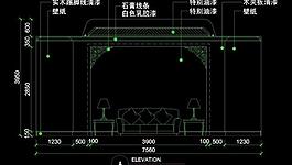 cad餐廳設(shè)計素材圖片