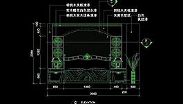 cad別墅設計素材圖片