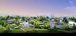 公園景觀效果圖圖片