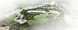 城市公園景觀效果圖圖片