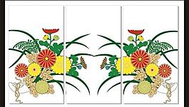 小花无框画图片