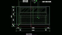 cad之化妝道具店面布置圖片