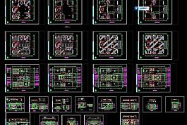 寧波別墅裝修施工圖圖片