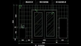 cad別墅設(shè)計素材圖片