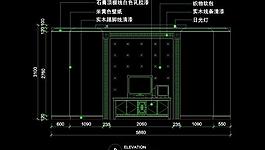 ktv包廂cad設計素材圖片
