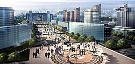 城市建筑效果圖圖片