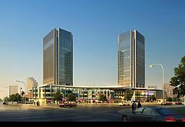辦公樓建筑素材圖片
