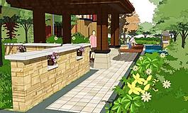 住宅區(qū) 景觀設計圖片