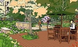 住宅區(qū) 景觀設計圖片