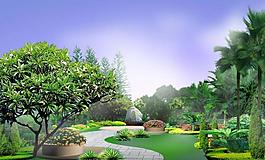公園效果圖圖片