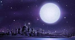 城市夜景圖片