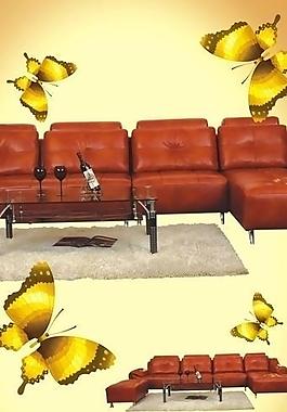 易拉宝 家居 家具 金色图片