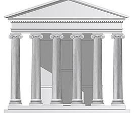 欧式建筑矢量图片