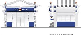 都江堰公安局警亭圖片