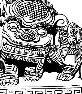 石獅子圖片