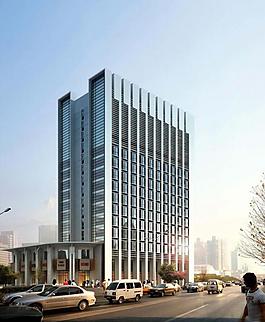 商業(yè)中心寫字樓建筑圖片
