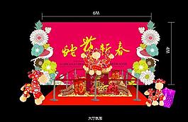 商場大廳氛圍堆頭圖片