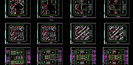 小區規劃 寧波別墅裝修施工圖圖片