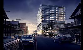 高層建筑效果圖圖片