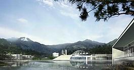 園林景觀建筑效果圖圖片