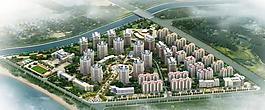 小區(qū)景觀效果圖圖片
