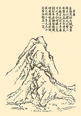 芥子園畫譜 山水圖片
