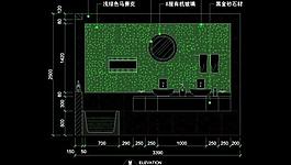 cad別墅設計素材圖片