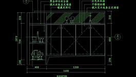 cad餐廳設(shè)計素材圖片