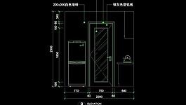 cad別墅設計素材圖片