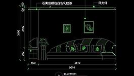 ktv包廂cad設計素材圖片