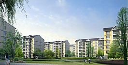 小區(qū)建筑效果圖圖片